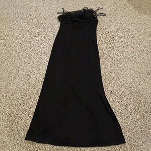 Black formal dress